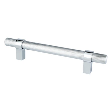 Berenson Hardware 128 mm Center to Center Radial Reign Cabinet Pull, Polished Chrome 5032-4026-P